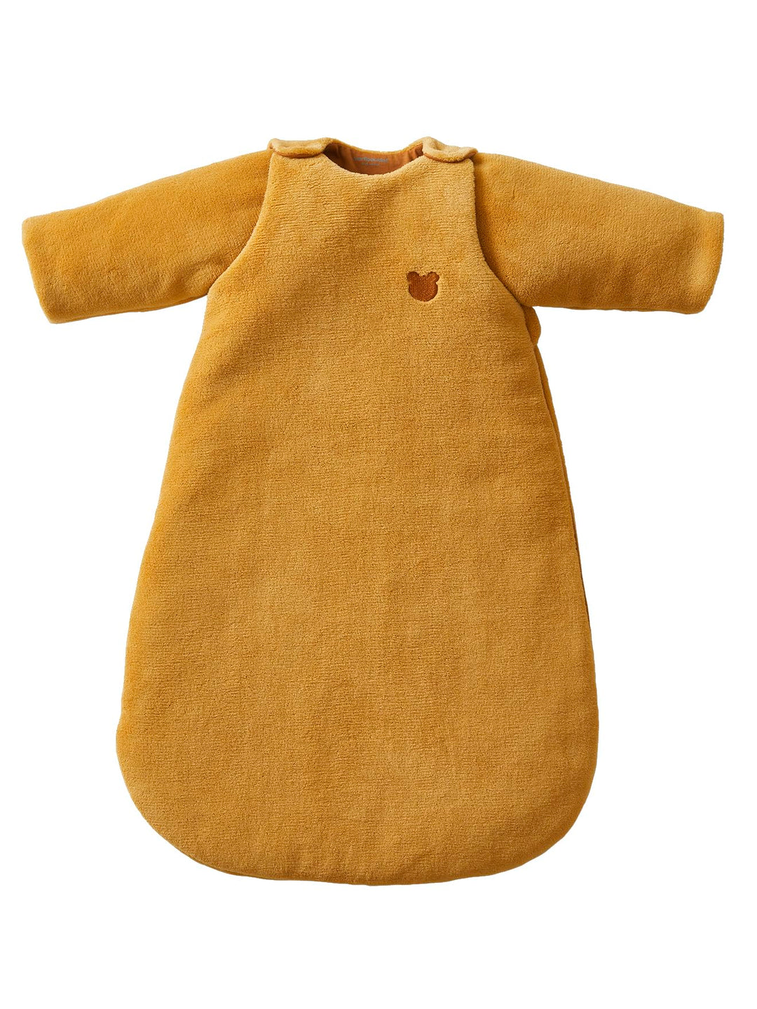 Vertbaudet Baby Winterschlafsack ALASKA, Ärmel abnehmbar Gelb 68, Gelb 68