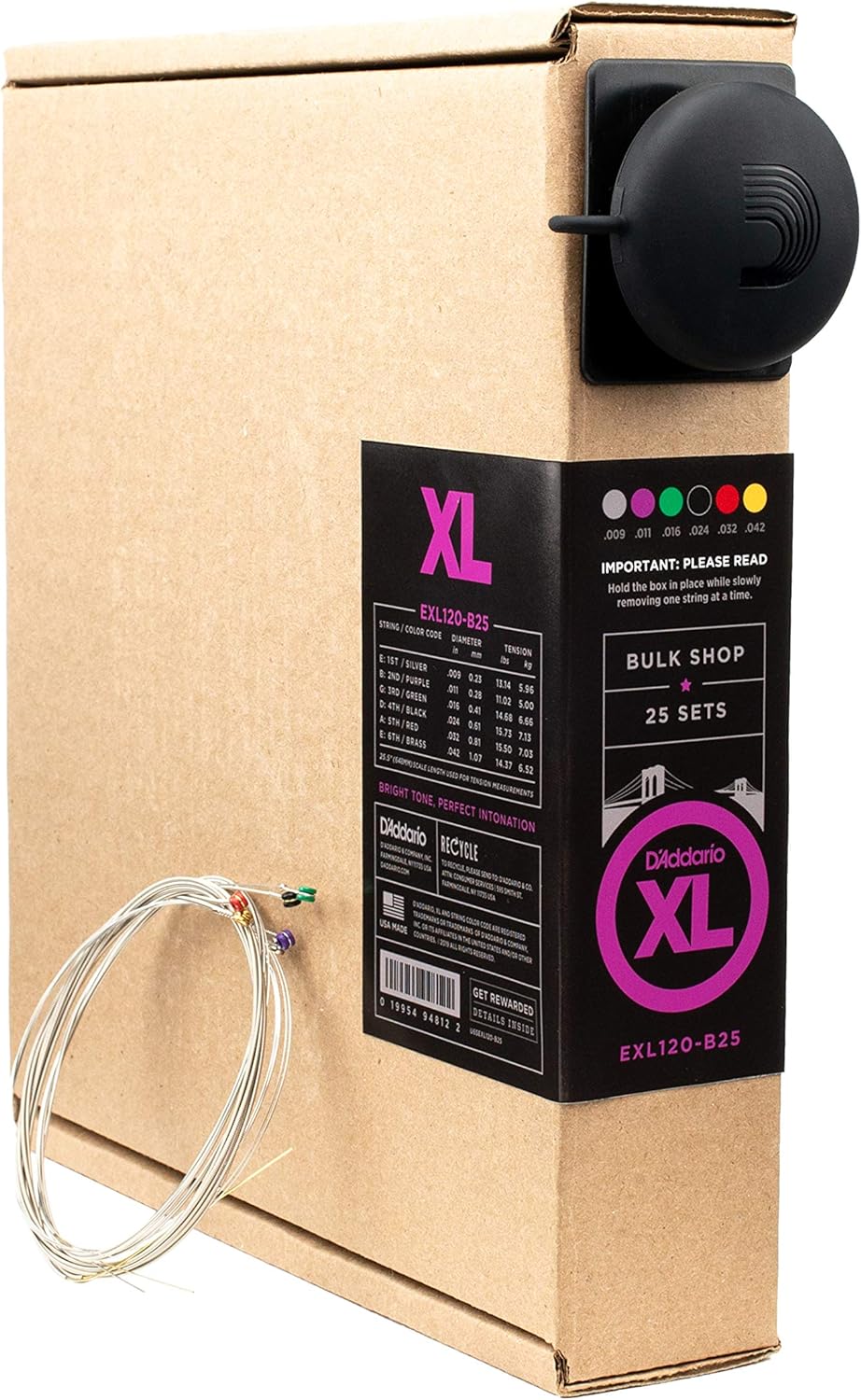 D'Addario E Gitarren Saiten | Gitarrensaiten E Gitarre | Saiten E-Gitarre | DER BELIEBTESTEN SAITENM