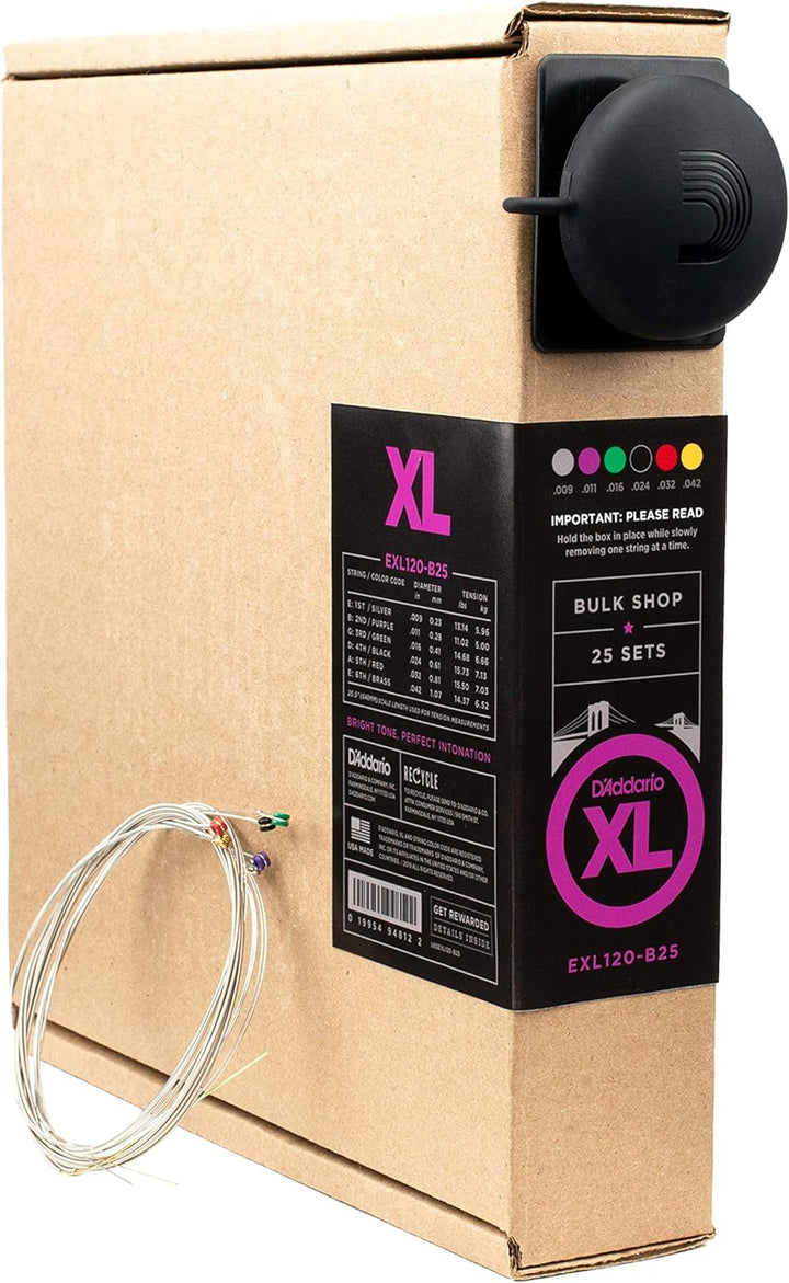 D'Addario E Gitarren Saiten | Gitarrensaiten E Gitarre | Saiten E-Gitarre | DER BELIEBTESTEN SAITENM