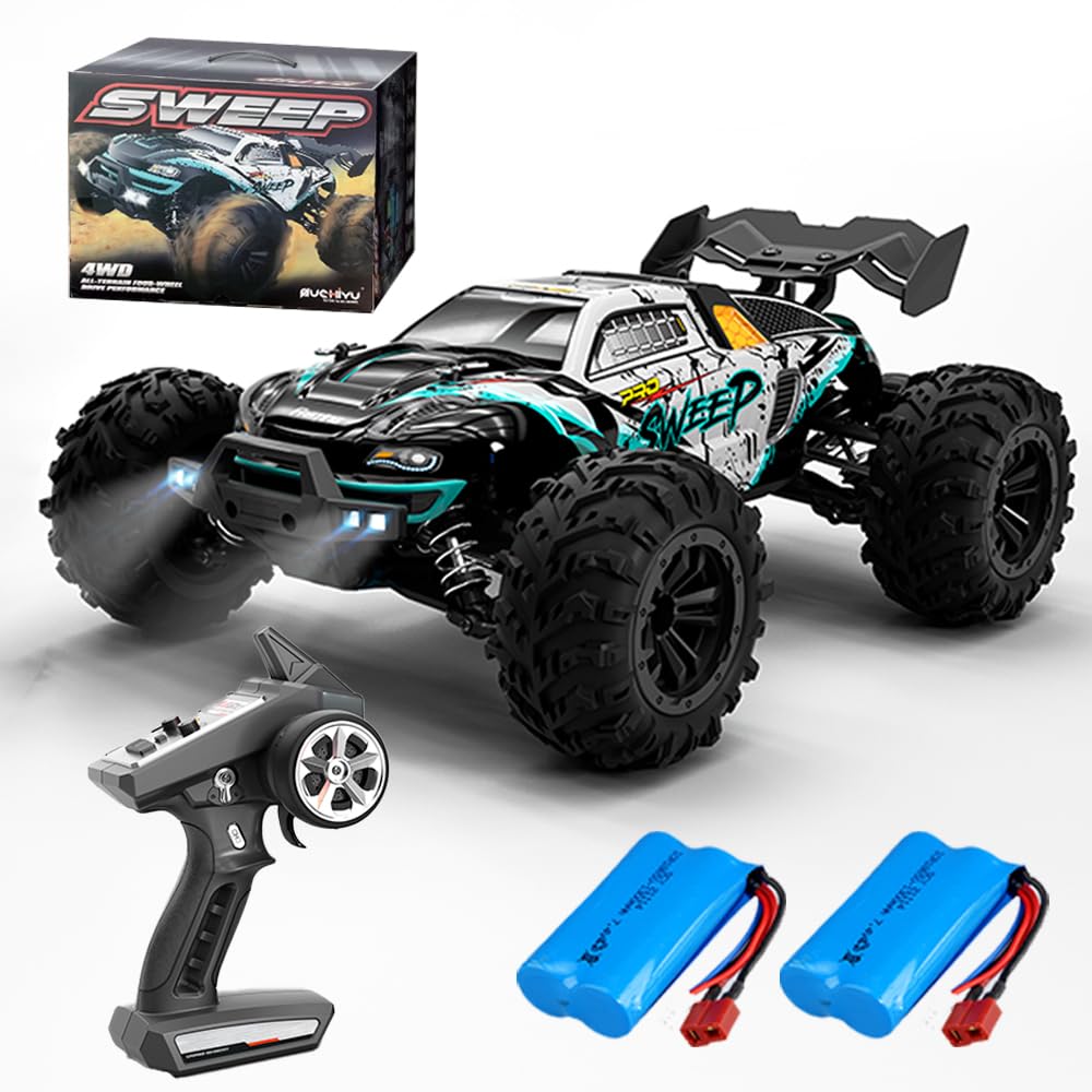 X-Verse 16101PRO 70KM/H Ferngesteuertes Auto Bürstenloser, 1:16 RC Auto Hohe Geländewagen Offroad Re