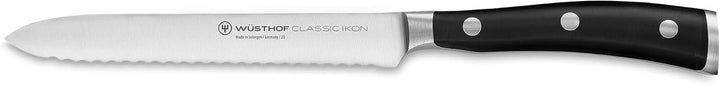 WÜSTHOF Classic Ikon Messerblock mit 8 Artikeln 8-teilig Schwarz, 8-teilig Schwarz