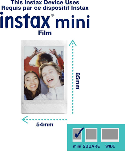 INSTAX Mini 90 NEO Classic, Schwarz Schwarz Kamera