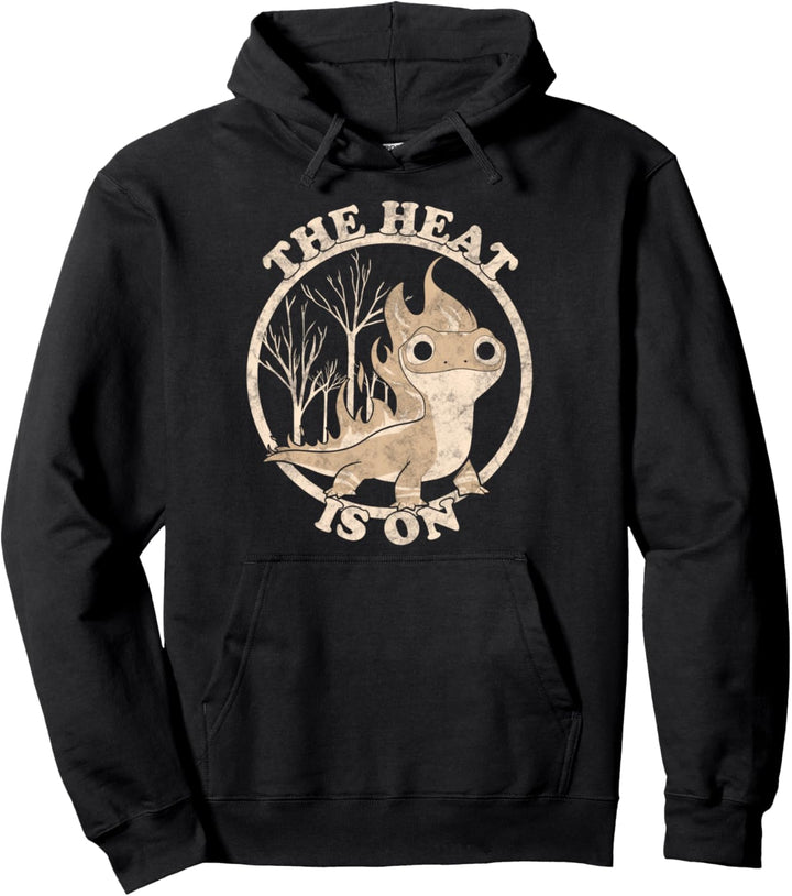 Disney Frozen 2 Bruni The Salamander The Heat Is On Pullover Hoodie