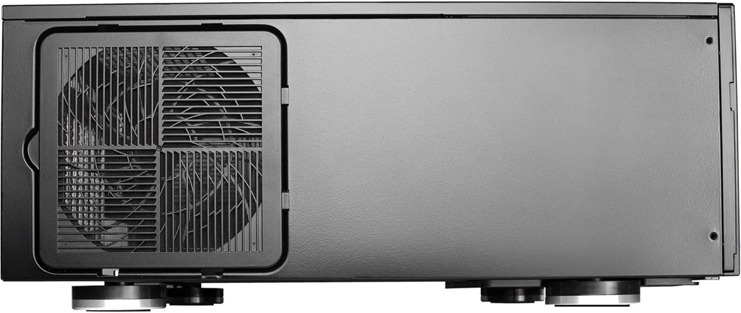 SilverStone Technology SST-GD08B - Grandia HTPC ATX Desktop Gehäuse mit hochleistungsfähigem und ger