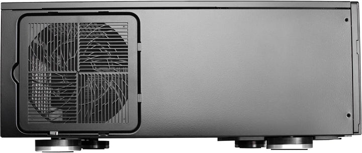 SilverStone Technology SST-GD08B - Grandia HTPC ATX Desktop Gehäuse mit hochleistungsfähigem und ger