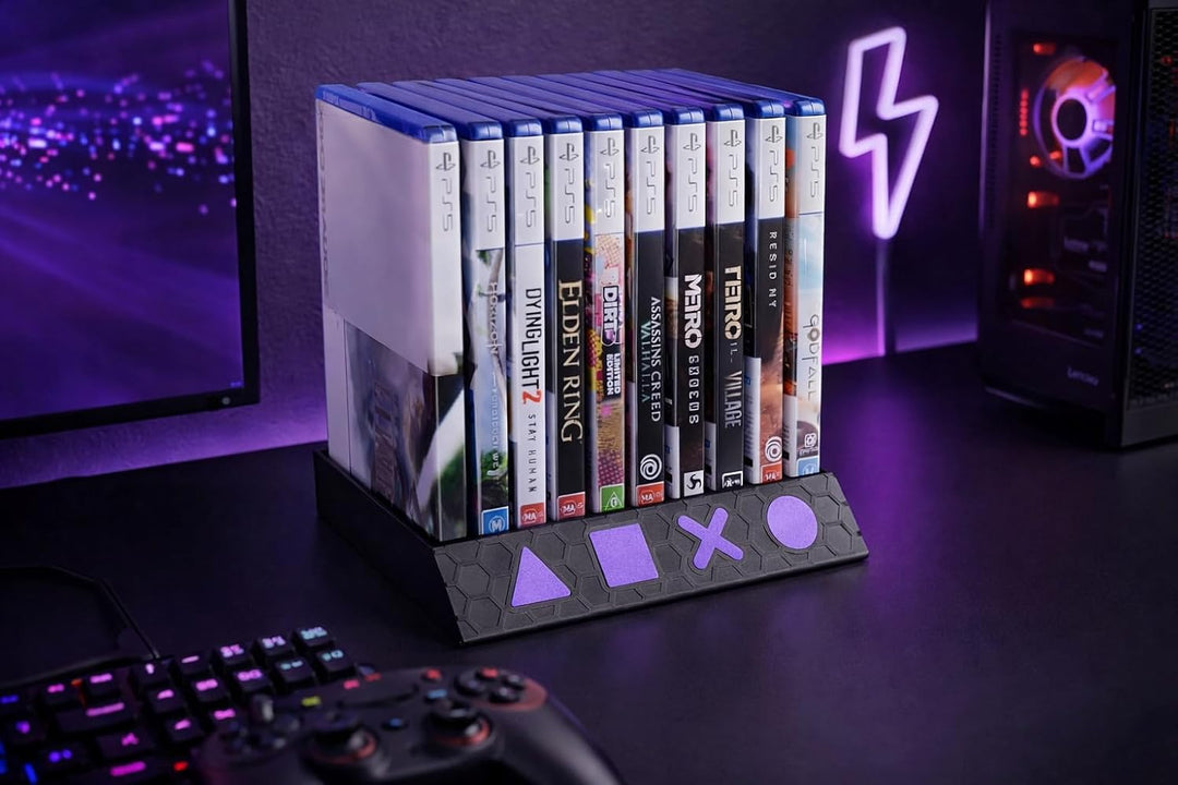 Universal CD PS 5/PS 4 Tisch- und Wandhalter Spiele für Playstation | Multifunktionaler Organizer fü