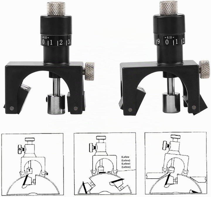 PUSOKEI Jointer Hobelklingen - 2 Stück Magnetische Hobelklinge Einstellbare Magnetische Hobelmesser