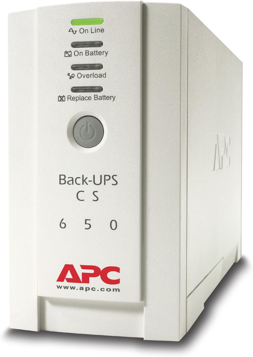 APC Back-UPS CS - BK650EI - Unterbrechungsfreie Stromversorg 650VA (4 Ausgänge IEC, Überspannungssch