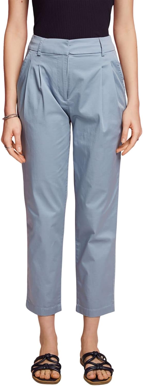ESPRIT Damen Hose, 36 445/Light Blue Lavender