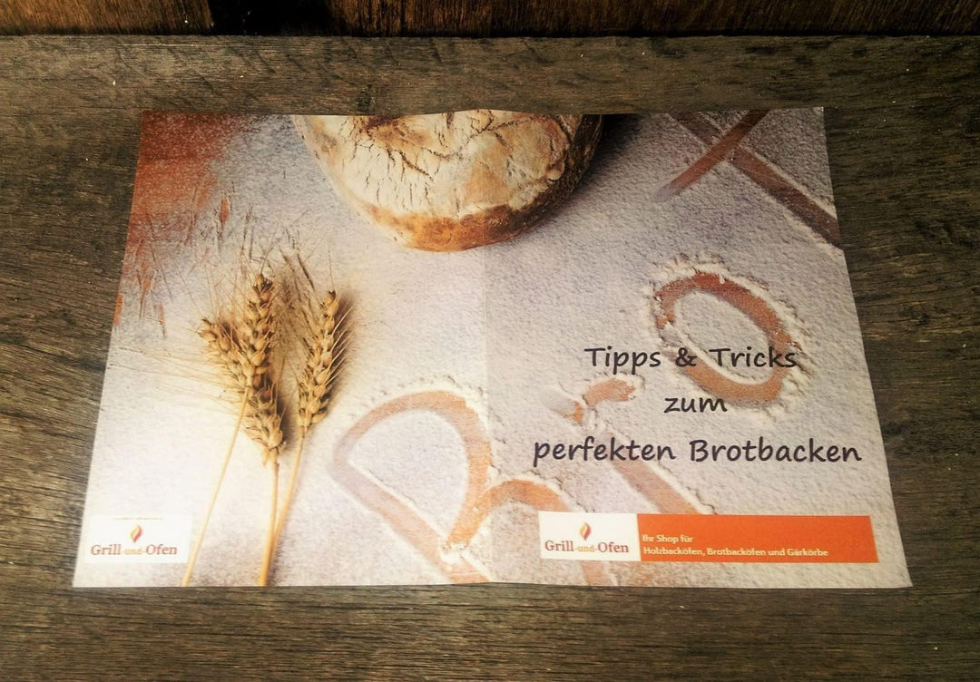 Gärkorb Gärkörbchen Holzschliff für 1,50 kg Brote rund glatt, inkl. Info &