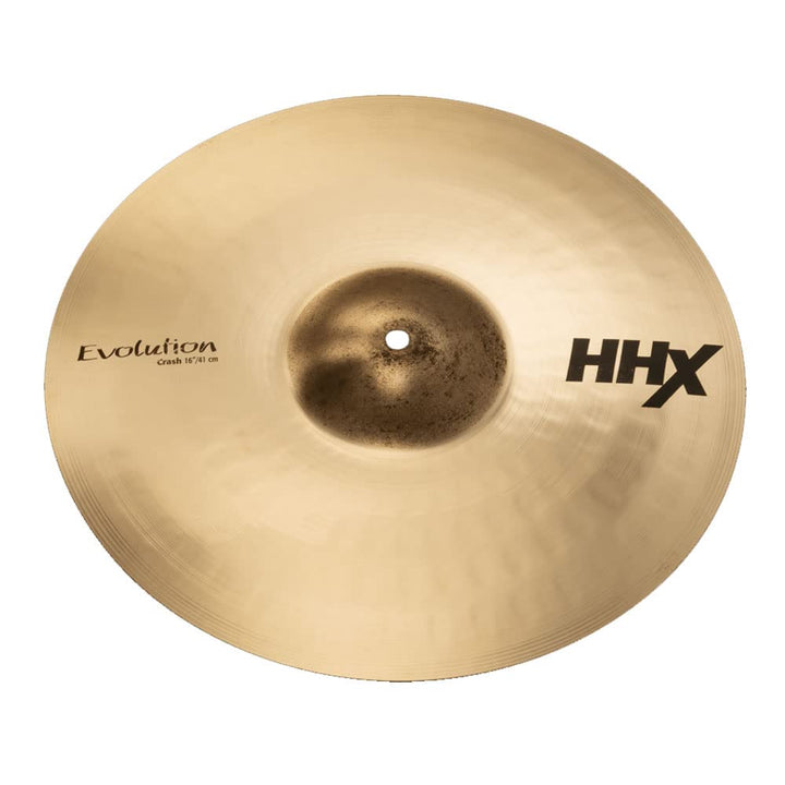 Sabian 16" HHX Evolution Crash, Brillant Finish 16 Inch Evolution Crash, 16 Inch Evolution Crash