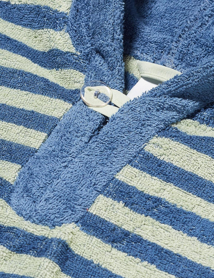 Sterntaler Baby Badeponcho mit Kapuze, Esel Emmilius, Einheitsgrösse, Baumwolle, Grün/Blau