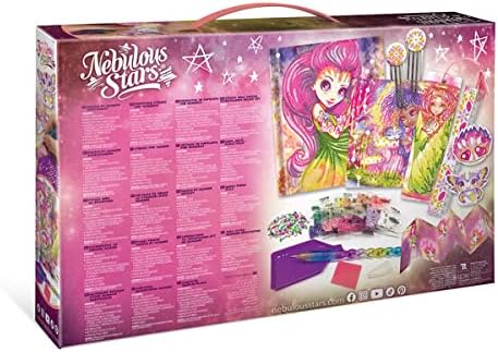 Nebulous Stars Kreativset Schreibwaren Deluxe Set, Strass nach Zahlen, ab 7 Jahre