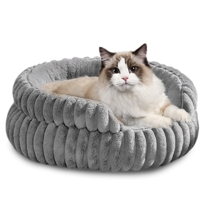LUPATDY Hundebett, Katzenbetten für Katzen, Weiche Polsterung, Hundebett für kleine und mittelgrosse