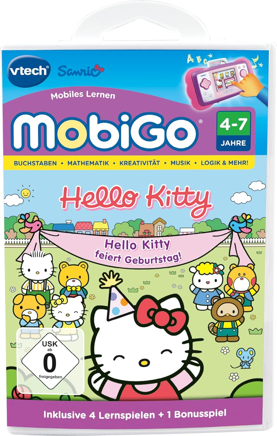 VTech 80-252404 - MobiGo Lernspiel Hello Kitty