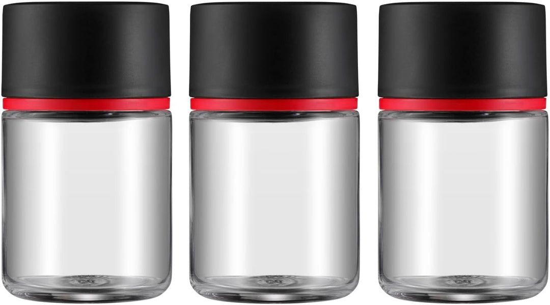 Silit Storio Gewürzstreuer-Set 3-teilig, Feinstreuer Grobstreuer Gewürzglas Glas, Kunststoff, spülma