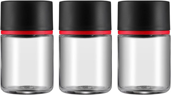 Silit Storio Gewürzstreuer-Set 3-teilig, Feinstreuer Grobstreuer Gewürzglas Glas, Kunststoff, spülma
