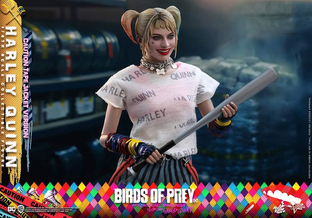 Hot Toys Harley Quinn 1:6 - Caution Tape Jacket Version
