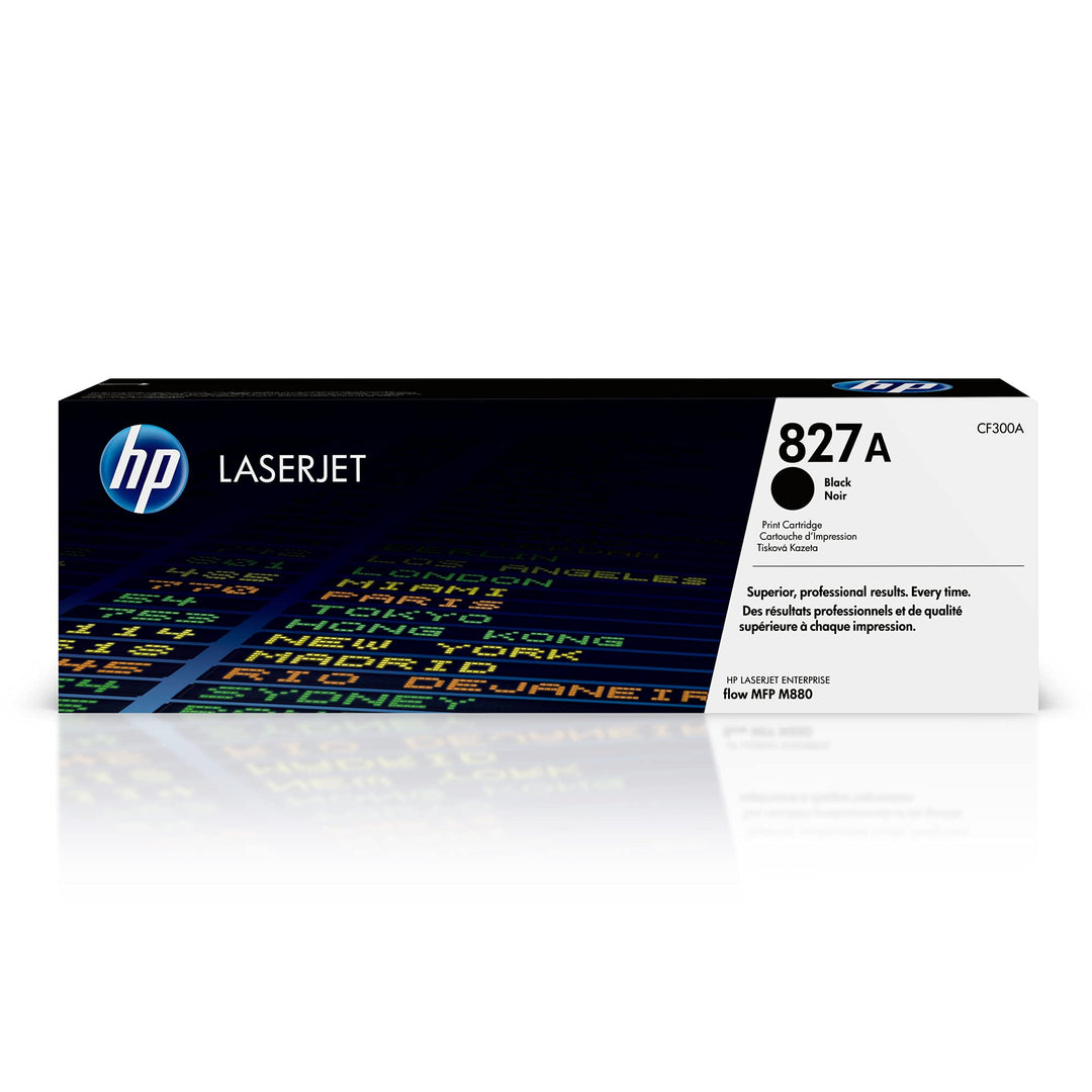 HP 827A (CF300A) Schwarz Original Toner für HP Color Laserjet Enterprise Flow M880, Schwarz