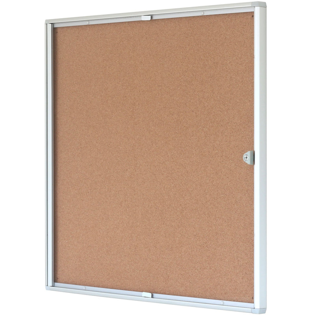 kaufdeinschild Kork Schaukasten Turin 6 x A4 (660 x 615mm) Schaukasten Plakatschaukasten abschliessb