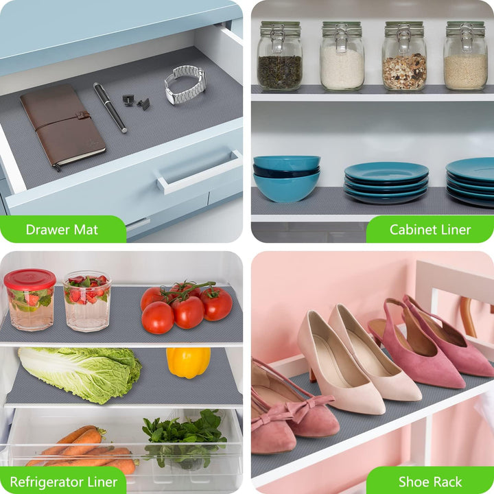 Schubladenmatte Nicht Klebende Haltbarem Schubladenauskleidung Antirutschmatte Eva Material Wasserdi