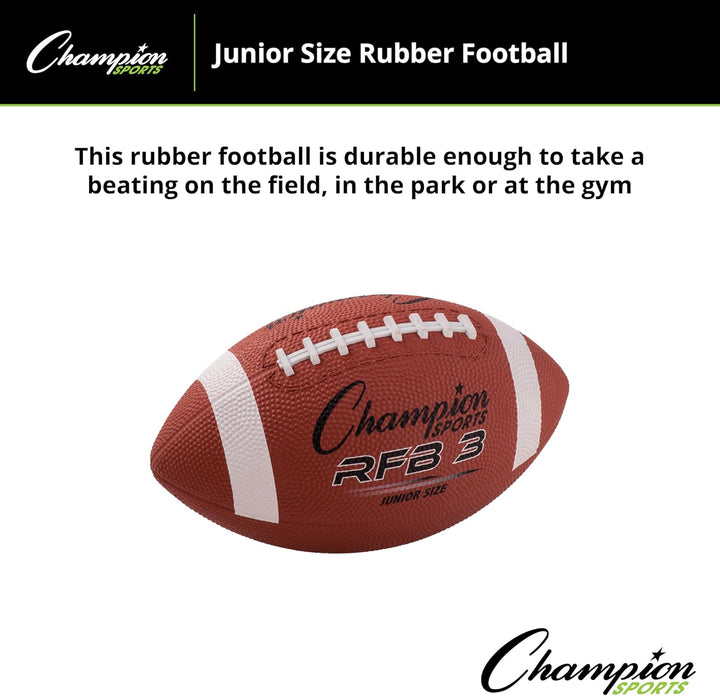 Champion Sports Gummi-Fussball, Verschiedene Grössen RFB3., RFB3.