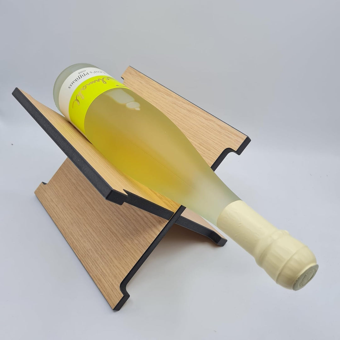 Black Friday 2in1-5 Liter Fasshalter oder gedreht als Weinflaschenhalter Zapfstelle Bierfasshalter f