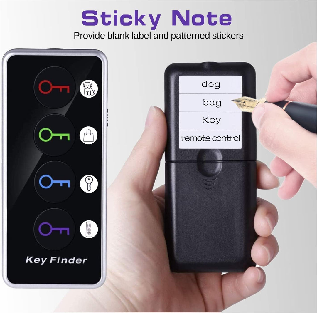 Schlüsselfinder Key Finder, Reyke Remote Finder Drahtloser RF-Gegenstandsfinder mit LED-Taschenlampe