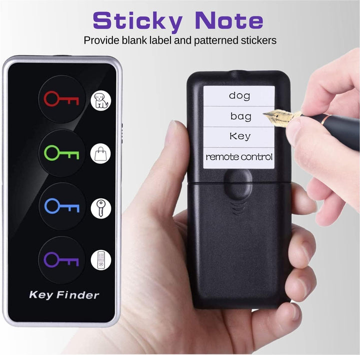 Schlüsselfinder Key Finder, Reyke Remote Finder Drahtloser RF-Gegenstandsfinder mit LED-Taschenlampe