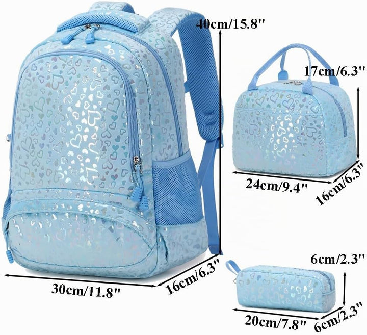 Kimwadalh Plüsch Kinderrucksack Mädchen Rucksack Schulrucksack Leichtgewicht Schulranzen für Mädchen