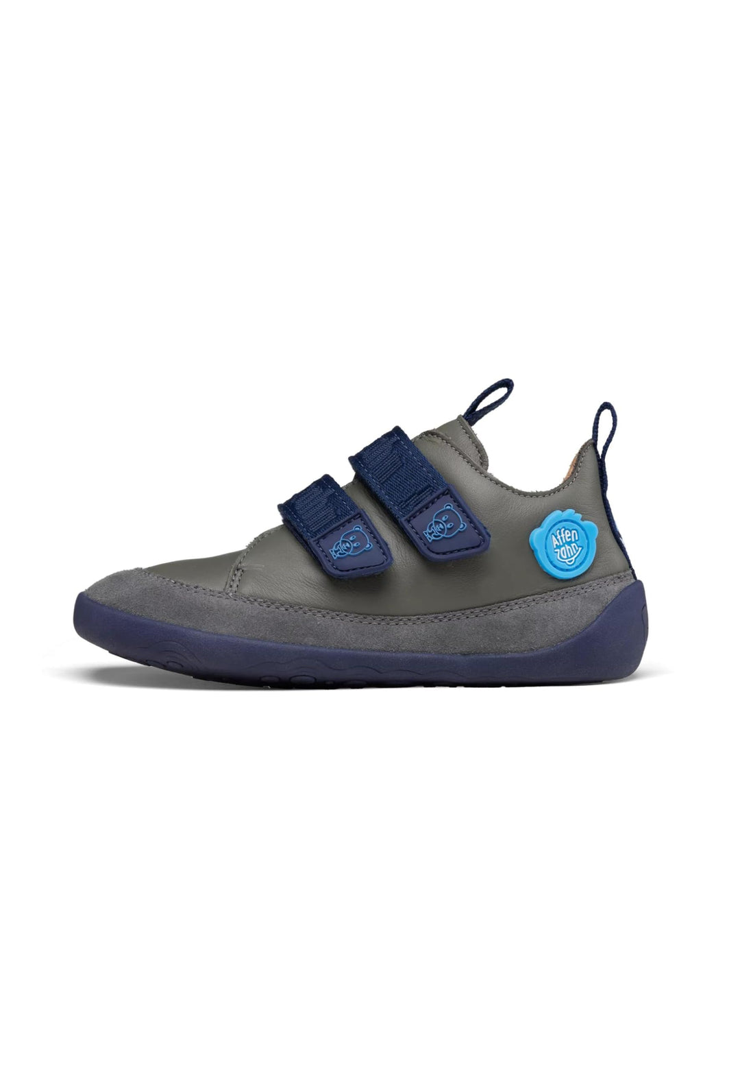 Affenzahn Barfussschuh Knit Happy mit Klettverschluss, Vegan, rutschfest, Flexibel, Reflektierend, b