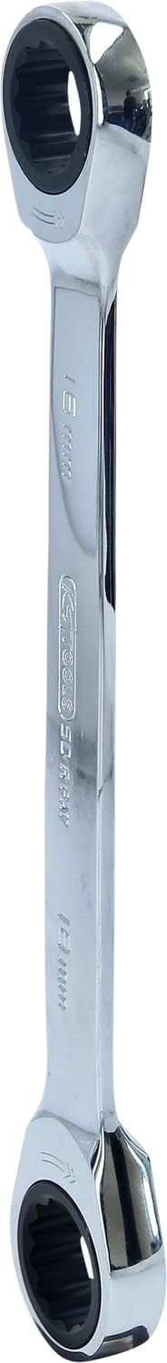 KS Tools KS 5034506 Tools 503.4506 GEARplus Doppel-Ratschenringschlüssel, 16x18mm, 16x18mm