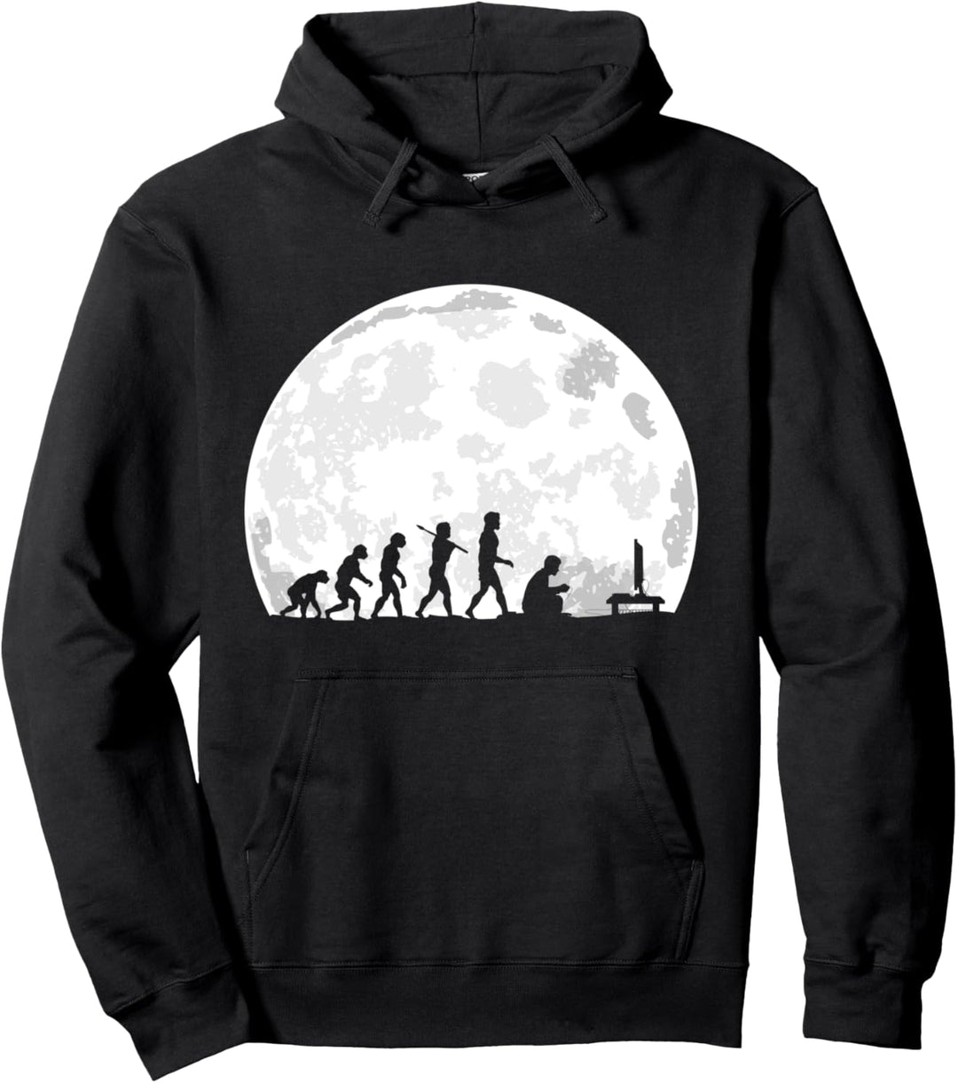 gaming gamer Konsolen Evolution Videospiele Controller Pullover Hoodie