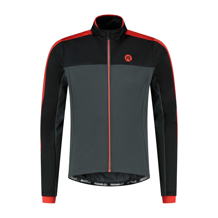 Rogelli Freeze Fahrradjacke Herren Winter - Atmungsaktiv, Wasserabweisend und Winddicht - Radjacke -