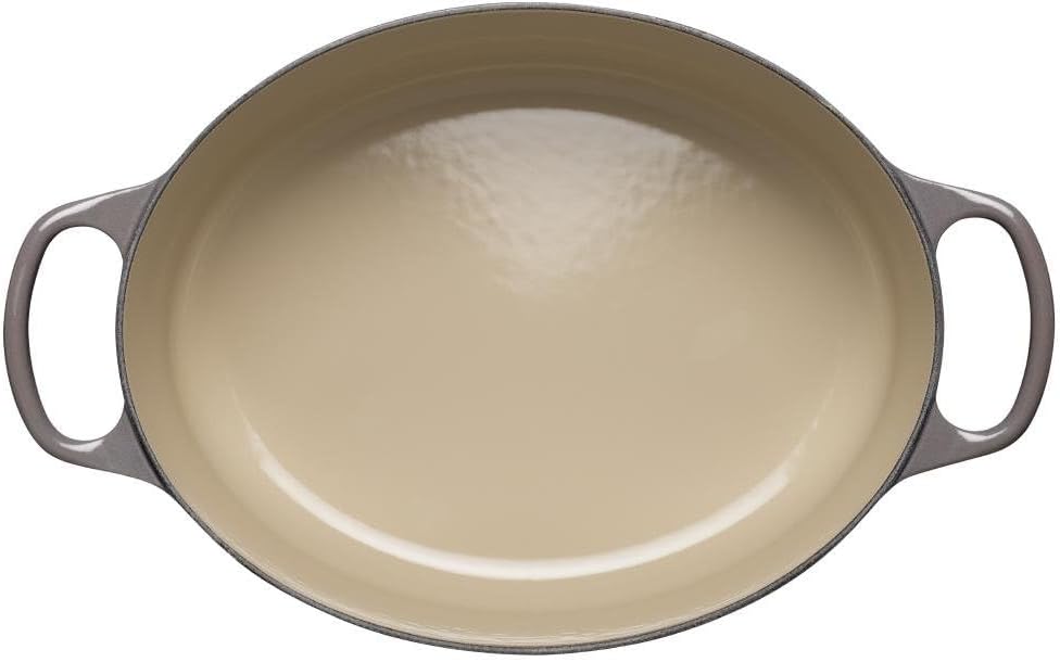 Le Creuset Signature Gusseisen-Bräter mit Deckel, Ø 27 cm, Oval, Für alle Herdarten und Induktion ge