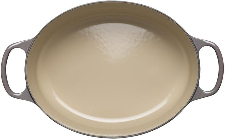 Le Creuset Signature Gusseisen-Bräter mit Deckel, Ø 27 cm, Oval, Für alle Herdarten und Induktion ge