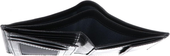 Leonhard Heyden Roma - Herrengeldbörse mit Münzfach Leder 11 cm schwarz, Schwarz