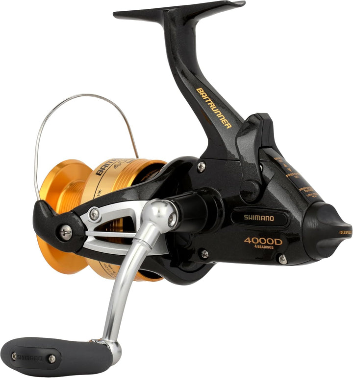 Shimano Baitrunner D Spinnrolle (4.8:1) BTR4000D, BTR4000D