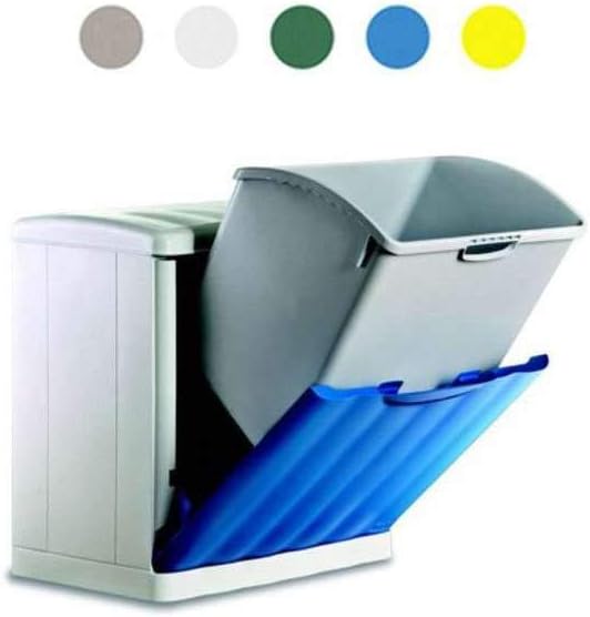 Stefanplast "Amica Eco Platz Bin, weiss, 20 Liter, Weiss