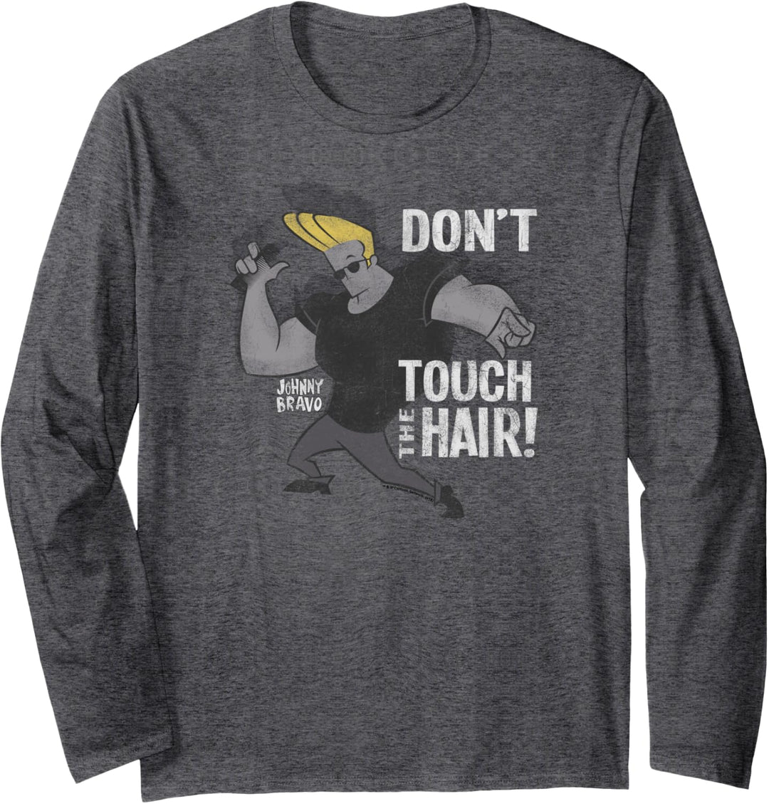 Johnny Bravo Don't Touch the Hair Langarmshirt