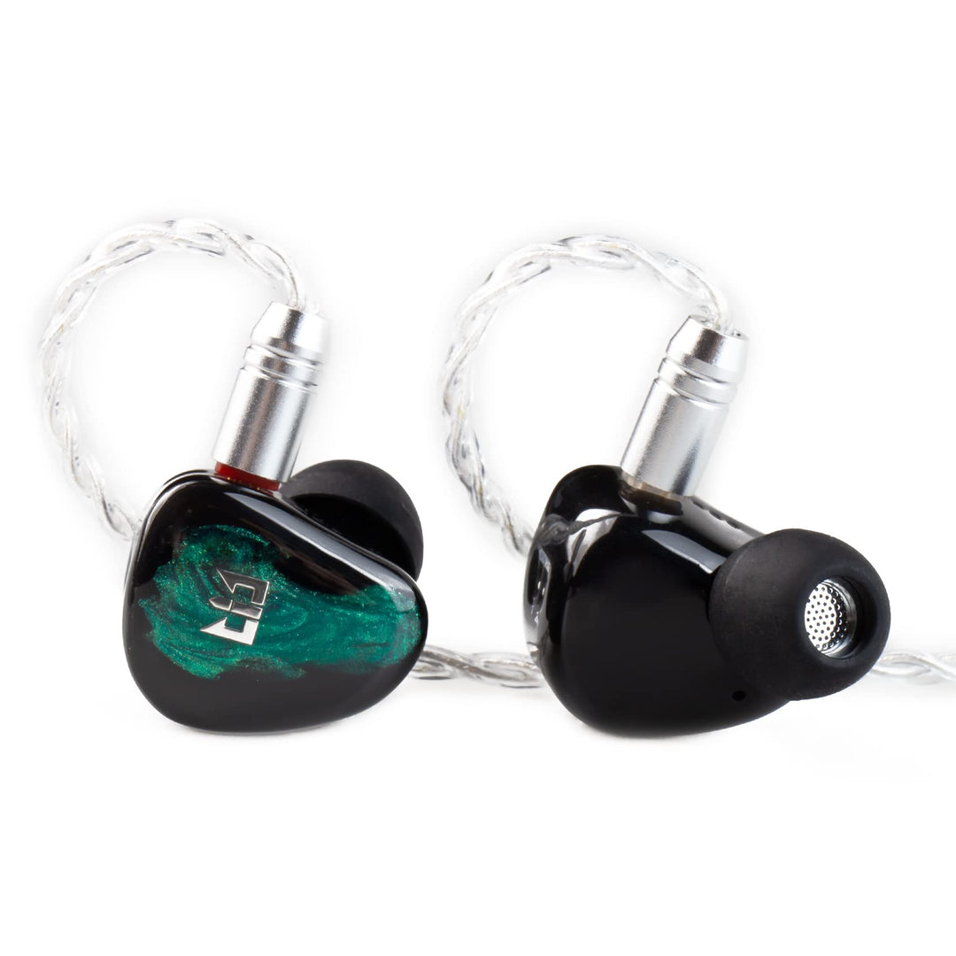 Yinyoo TRI Star River In-Ear-Kopfhörer, kabelgebunden, IEM mit 4 Tuning-Modi, 10 mm Hochleistungs-Be