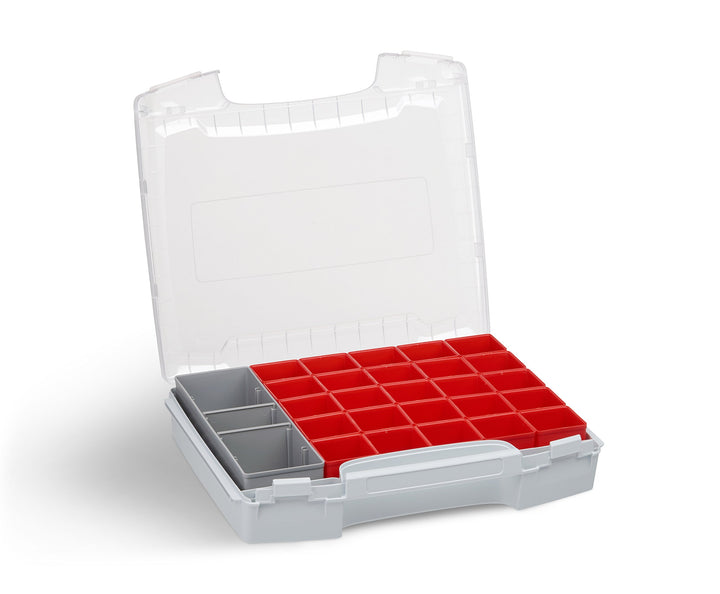 L-BOXX Sortimo i-BOXX 72 grau bestückt mit Insetboxenset A3 A3 Grau, A3 Grau