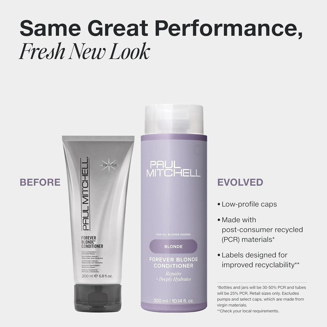 Paul Mitchell Forever Blonde Conditioner - Pflegespülung für blondes, aufgehelltes Haar und Highligh