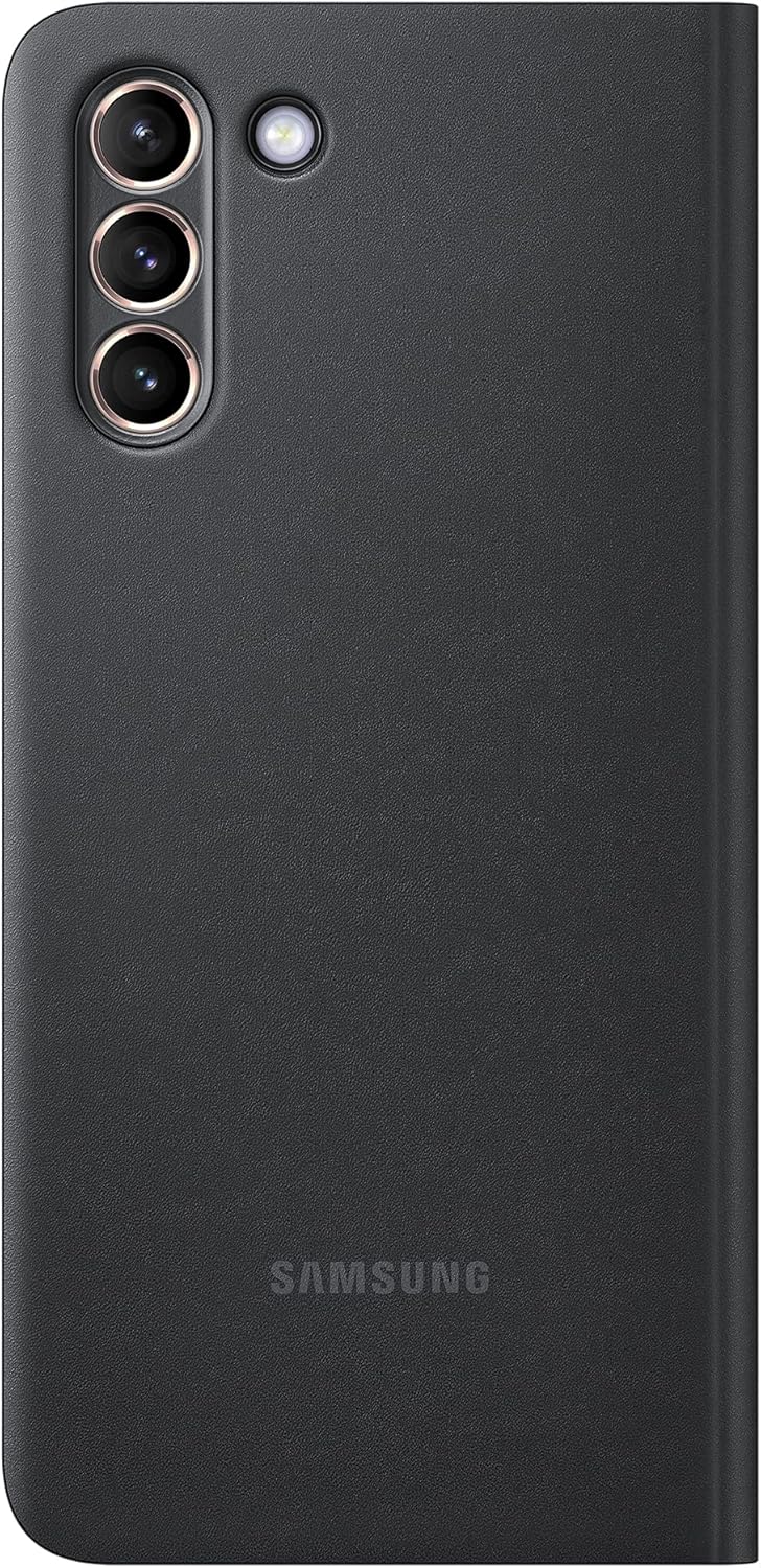 Samsung Clear View Smartphone Cover EF-ZG996 für Galaxy S21+ 5G Flip Cover, Handy-Hülle, extra-dünn,