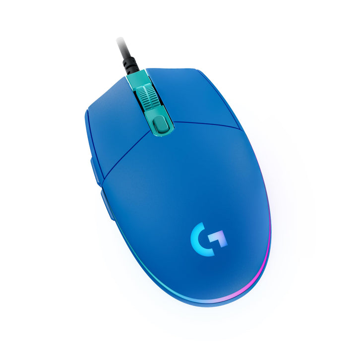 Logitech G203 Gaming-Maus mit anpassbarer LIGHTSYNC RGB-Beleuchtung, 6 programmierbare Tasten, spiel