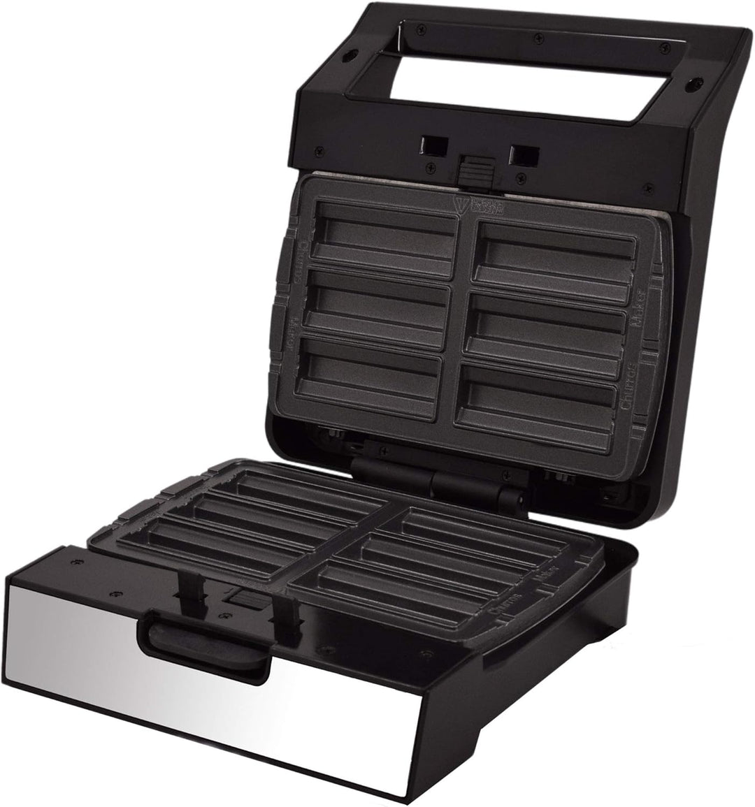 Syntrox Germany Krapfen Maker Churros Maker MM-1400W Churros mit herausnehmbaren Backplatten
