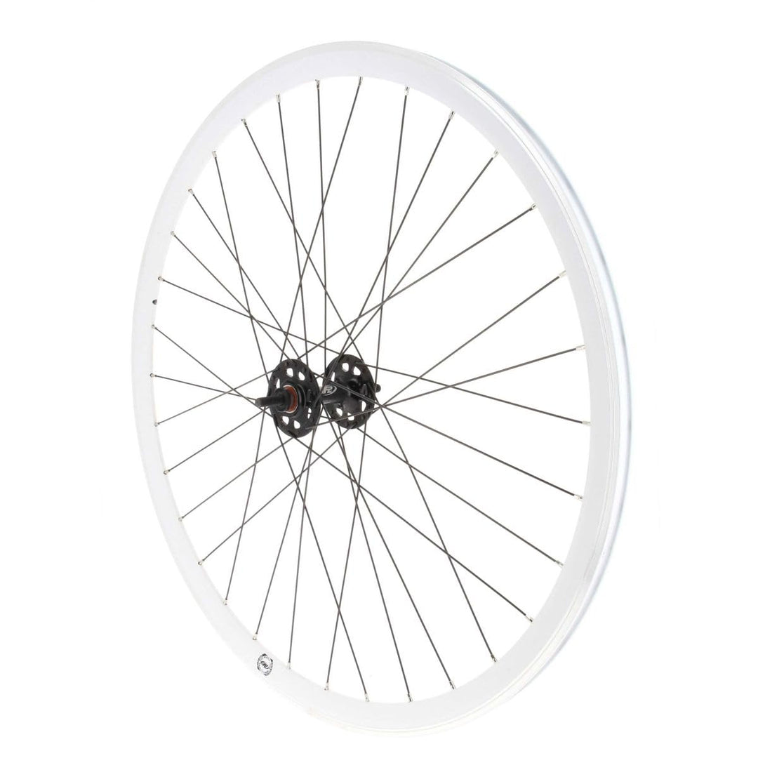 Rodi Laufrad Fixie, Vorderrad, mit Felge und Nabe Weiss/Schwarz, Weiss/Schwarz