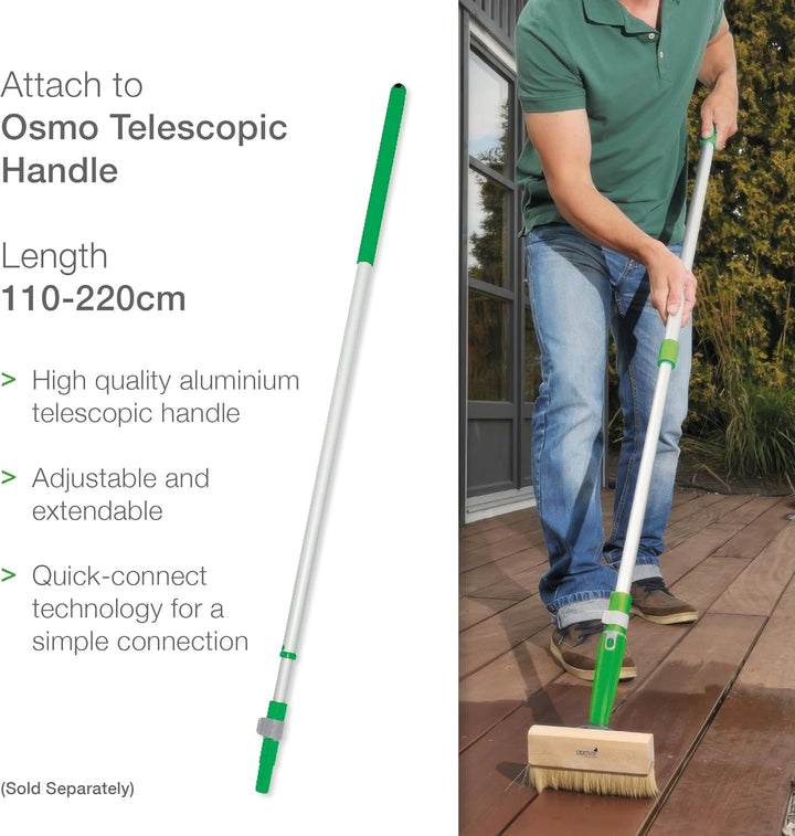 Osmo Terrassenstreichbürste mit Handgriff (150 mm) - 14000300