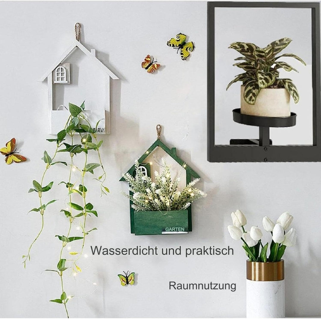 Pflanzen-Wandrahmen, Bilderrahmen-Wand-Pflanzenhalter, Pflanzenrahmen Für Die Wand, Metall-Pflanzenh