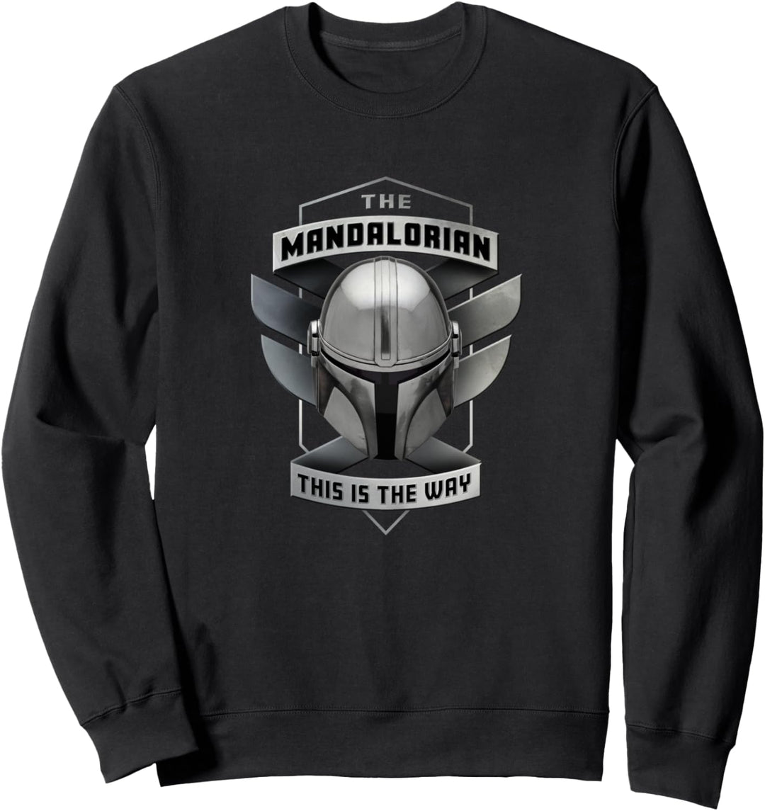 Star Wars: The Mandalorian Mandalorian Helmet Emblem Sweatshirt